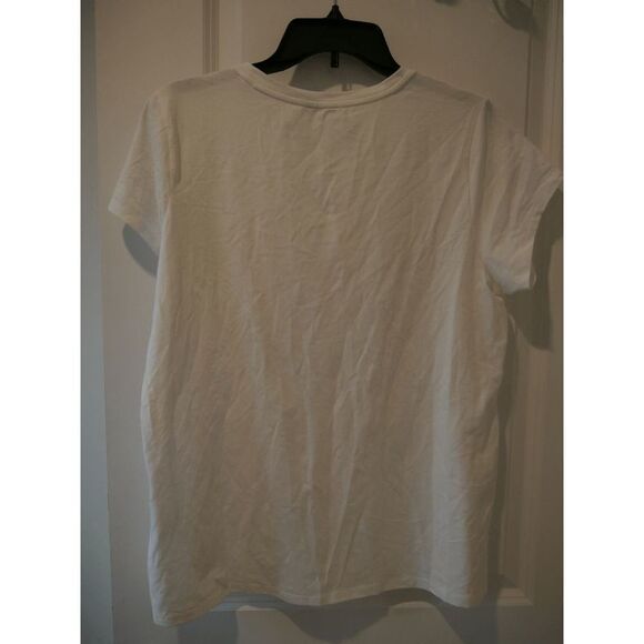 CALVIN KLEIN Women's Logo Tee L #1710-B5 - Picture 5 of 8